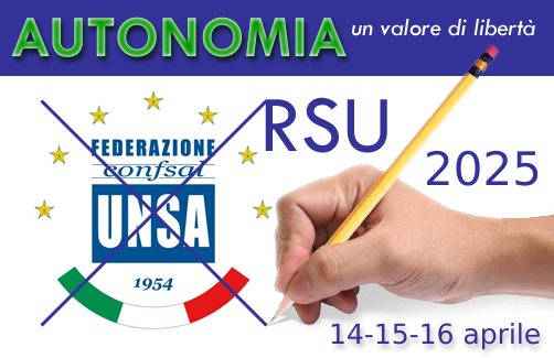 Vota UNSA alle prossime RSU